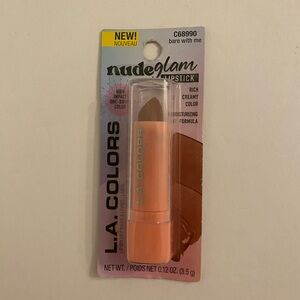 LA COLORS Nude Glam Lipstick Bare With Me C68990 Matte NWT Sealed